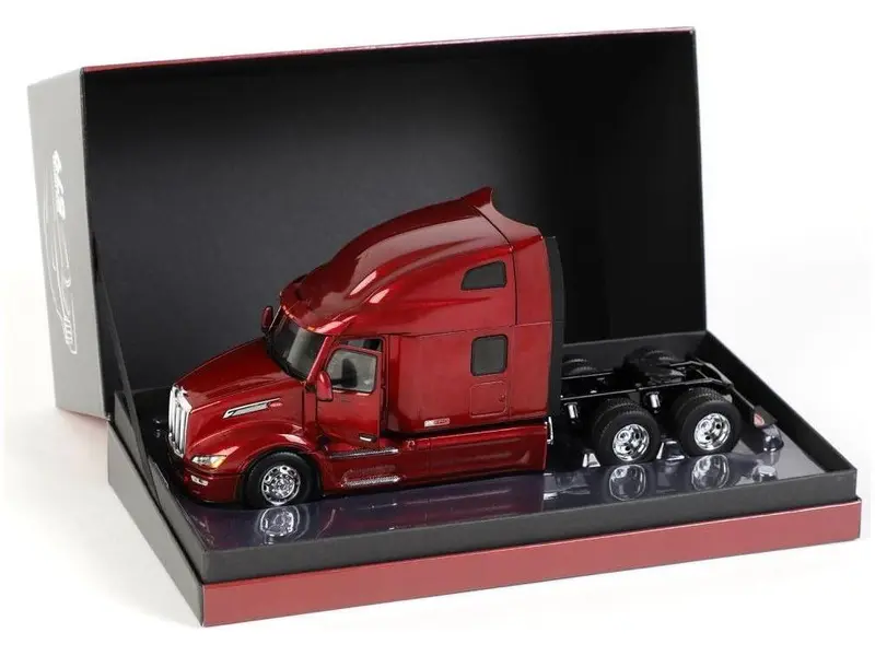 Peterbilt Model 579 UltraLoft PACCAR MX Engine Legendary Red 1