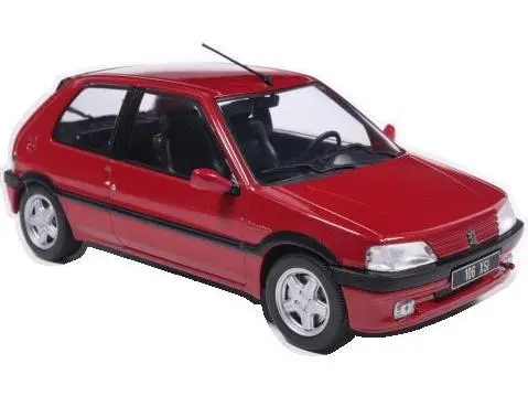 Peugeot 106 XSi Dark Red 1992 1