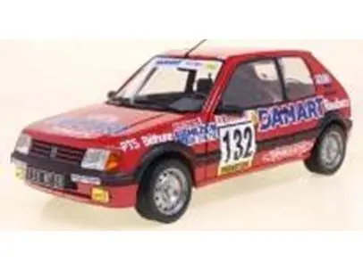 Peugeot 205 GTi 1.6L #132 Delecour Pauwels Rallye Monte Carlo 1986 1