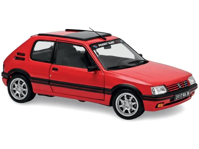Peugeot 205 GTi 1.9 PTS Vallelunga Red 1992 1