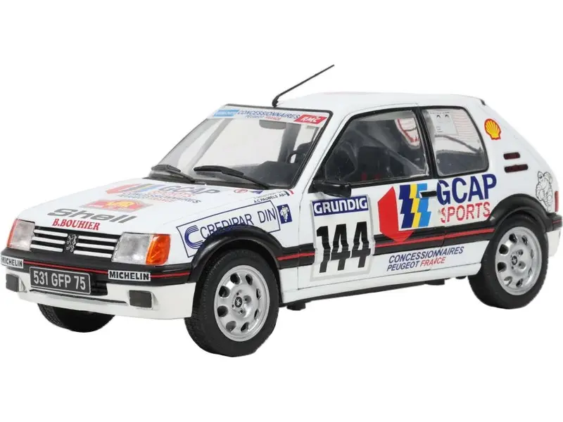 Peugeot 205 GTi GR.N #144 Rallye Du Var 1987 F. Delecour 1