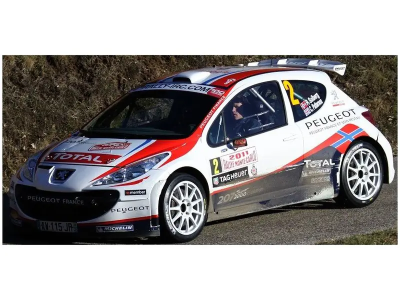 Peugeot 207 S2000 #2 Monte Carlo Rally 2011 P Solberg/C Patterson 1
