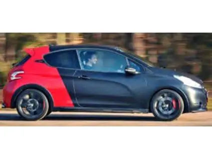 Peugeot 208 GTI 30th 2014 matt black/red 1