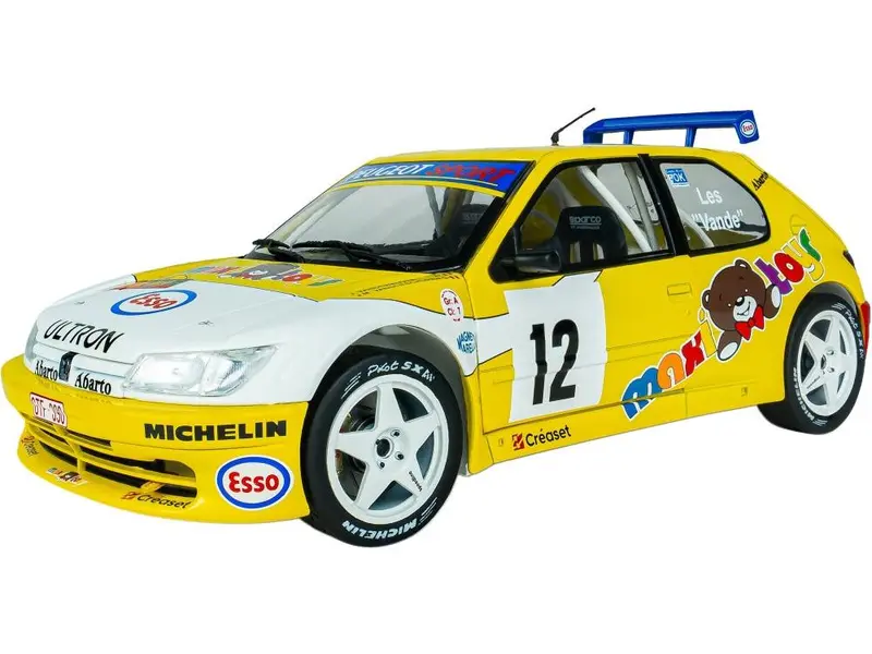 Peugeot 306 Maxi #12 Vandewauver J.M. Vanderschuren Rally Du Condroz 1997 1
