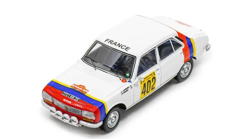 PEUGEOT 504 N.402 2nd CODASUR RALLY 1979 LEFEBVRE-ROUGET 1