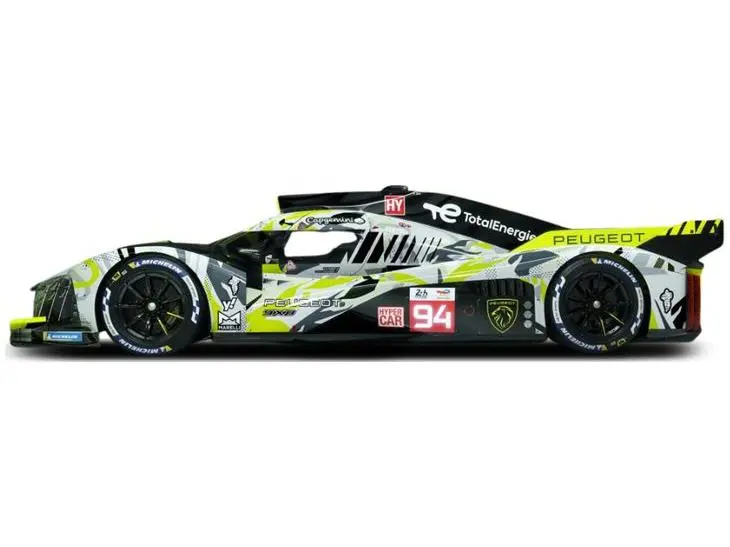 Peugeot 9X8 Grey Duval/Jakobsen/Vandoorne #94 Le Mans 2025 1
