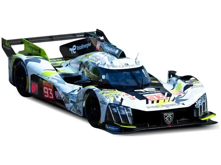 Peugeot 9X8 Grey Vergne/Jensen/Di Resta #93 Qatar 2025 1