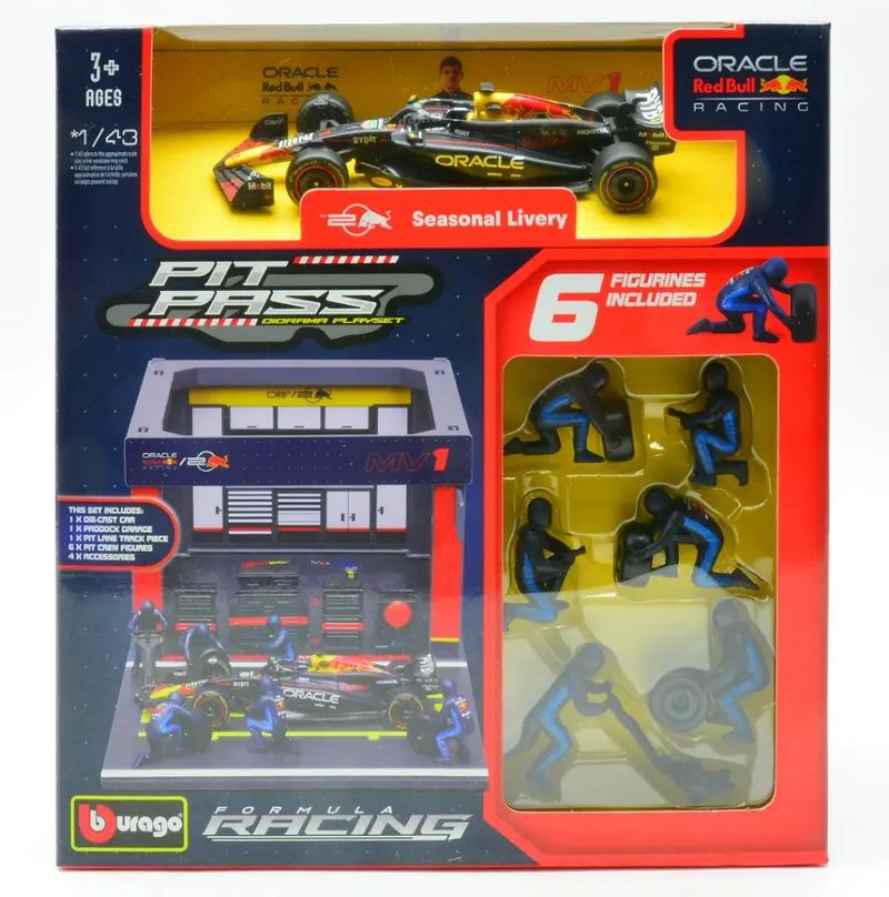 PIT STOP SET RED BULL RB19 N.1 MAX VERSTAPPEN 2023 1