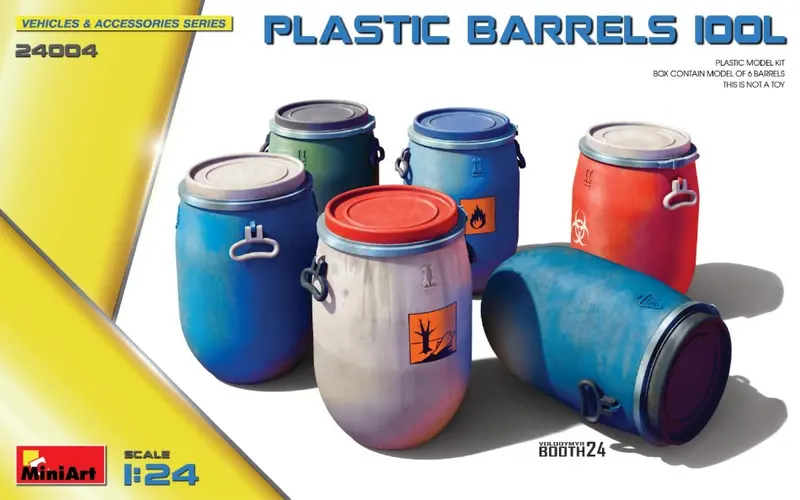 PLASTIC BARRELS 100L KIT 1