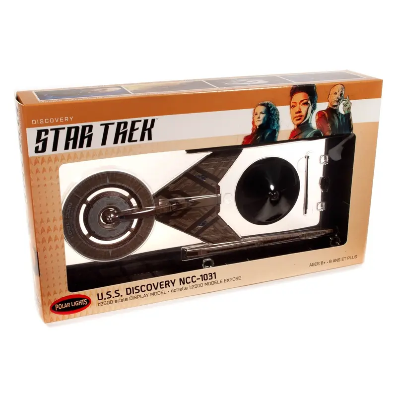 Polar Lights Star Trek Discovery U.S.S. Discovery Prebuilt Display Model 1
