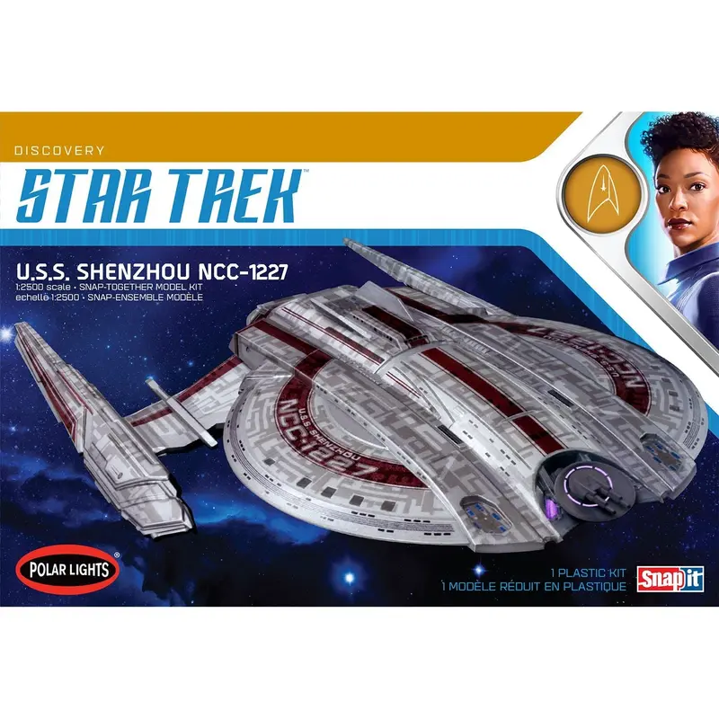 Polar Lights Star Trek Discovery U.S.S. Shenzhou 1