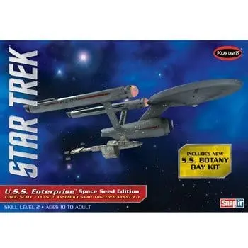Polar Lights Star Trek TOS USS Enterprise Space Seed Edition 1