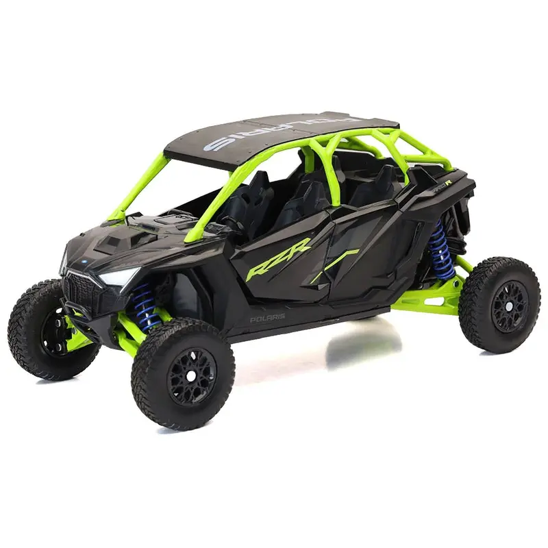 Polaris RZR Pro R UTV Black and Lime Green 1/18 Diecast Model by New Ray