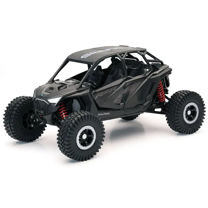 Polaris RZR Pro R UTV Stealth Black "Xtreme Off-Road" Series 1/18 Diecast Model by New Ray