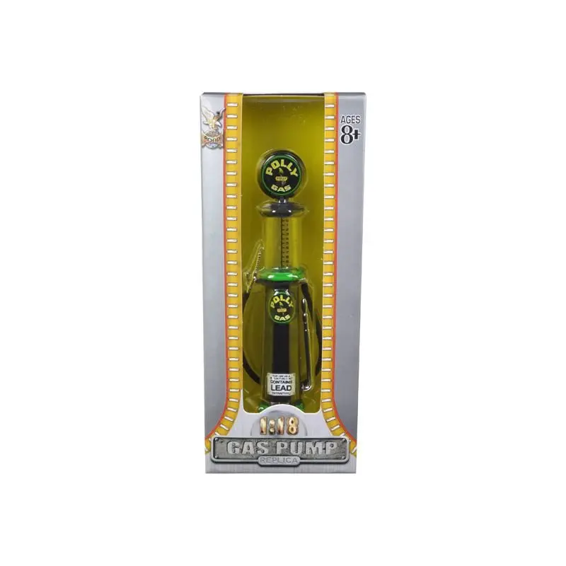 "Polly" Gasoline Vintage Gas Pump Cylinder 1/18 Diecast Replica by Road Signature