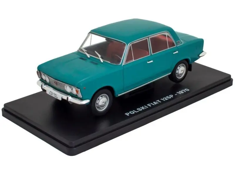 Polski Fiat 125P Green/Blue 1