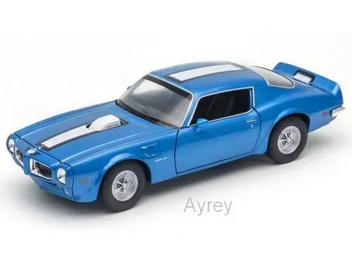Pontiac Firebird Trans Am 1972 Blue/White Stripe 1