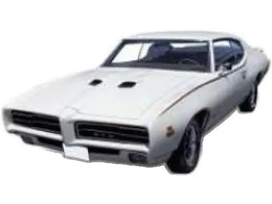 Pontiac GTO 1969 White 1