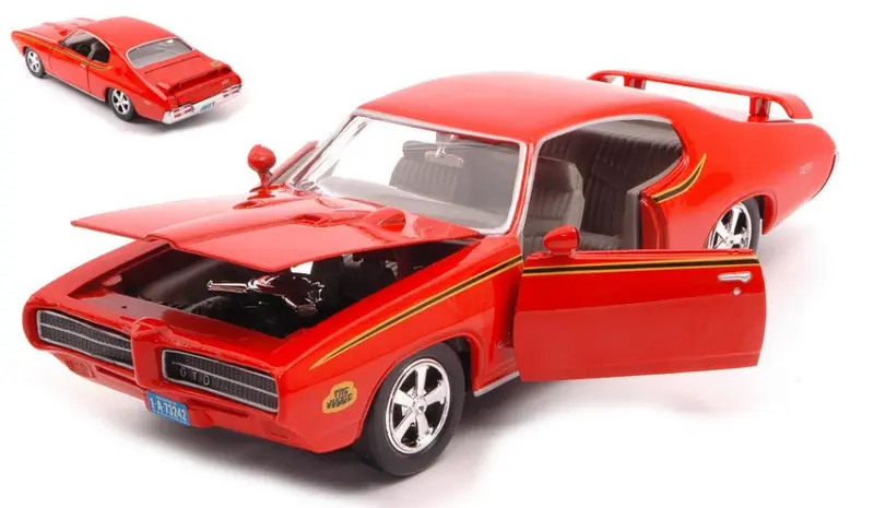 PONTIAC GTO JUDGE 1969 ORANGE 1