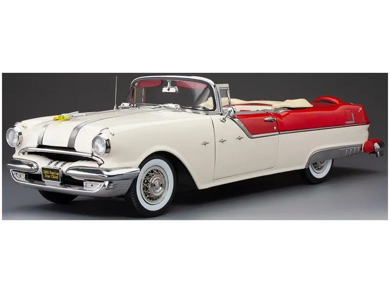 Pontiac Star Chief Open Convertible Bolero Red/Castle Grey 1955 1