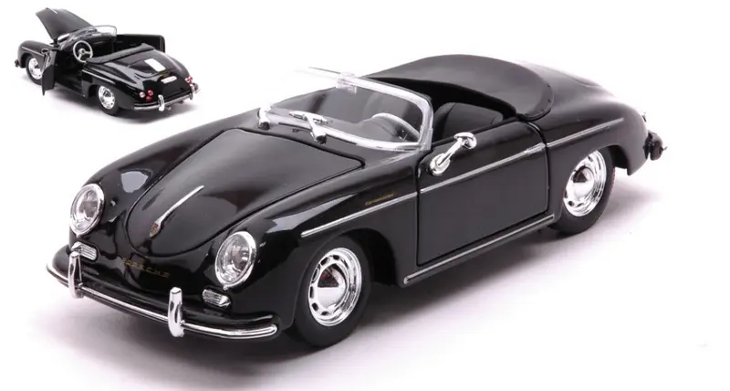 PORSCHE 356A SPEEDSTER BLACK 1