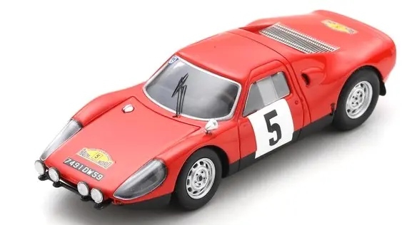 PORSCHE 904 GTS N.5 RALLY DES ROUTES DU NORD 1967 R.DUTOIT-J.MOREL 1