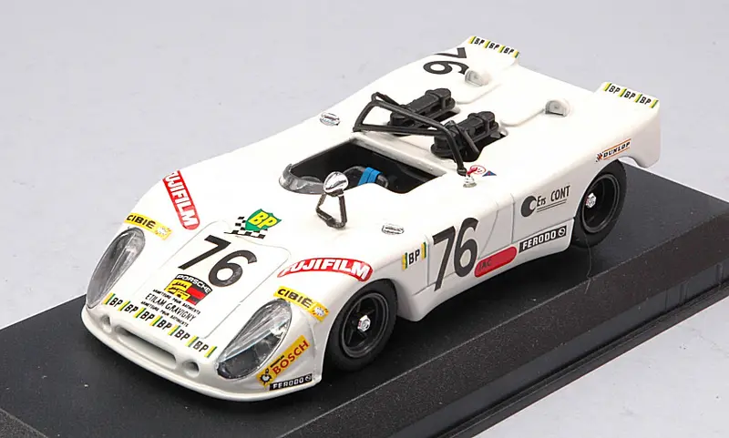 PORSCHE 908/2 FLUNDER N.76 DNF LE MANS 1972 LAGNIEZ-TOUROUL 1