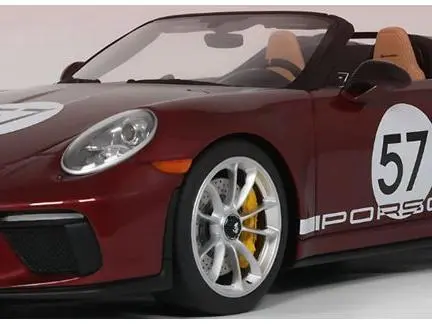 Porsche 911 (991.2) Speedster 'Heritage Edition' Cherry Metallic 2019 1