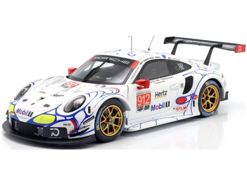 Porsche 911 (991) RSR #912 Petit Le Mans 2018 Porsche GT Team Bamber/Vanthoor/Jami 1