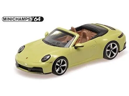 Porsche 911 (992.2) Carrera Cabriolet 2025 Yellow Metallic 1