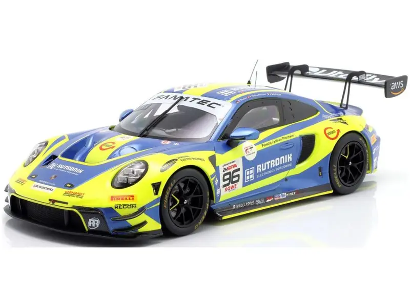 Porsche 911 (992) GT3 R #96 9th 24h Spa 24 Rutronik Racing Andlauer/Muller/Niederhaus 1