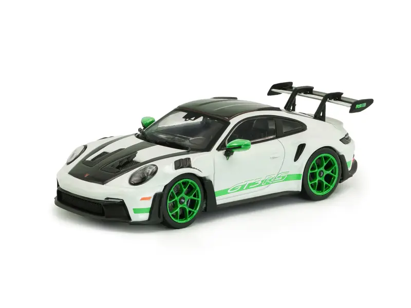 Porsche 911 (992) GT3 RS 2023 Tribute to Carrera RS Package white w/green accents 1