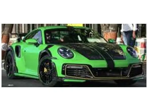 Porsche 911 (992) Techart GT Street R 2023 green 1
