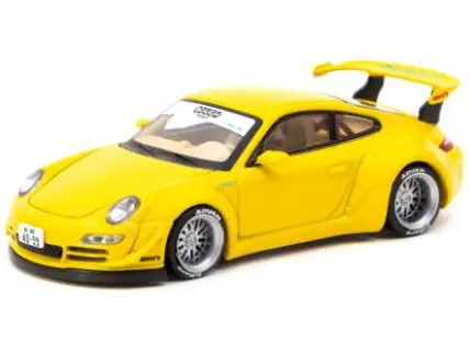 Porsche 911 (997) RWB yellow Notting Hill 1