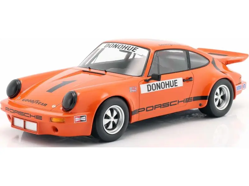Porsche 911 Carrera 3.0 RSR Orange #1 Mark Donohue IROC Champion 1975 1