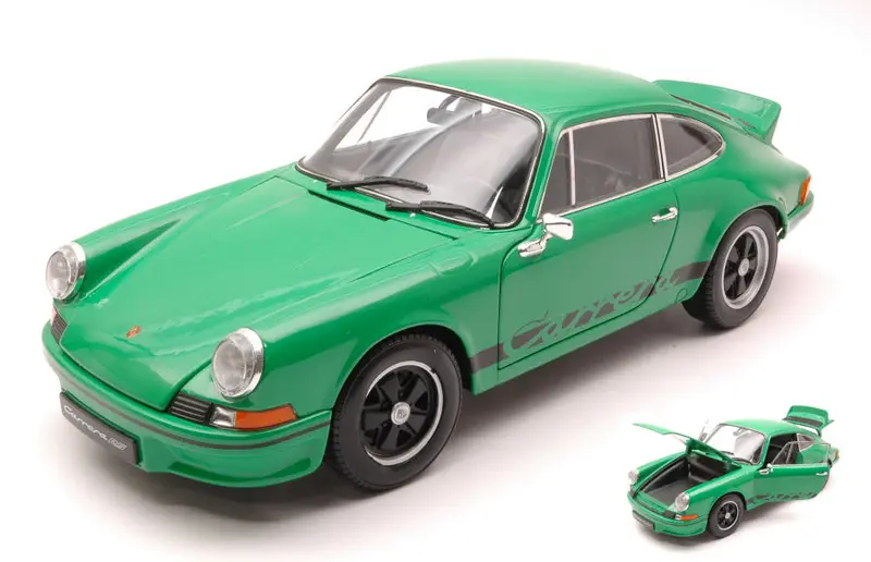 PORSCHE 911 CARRERA RS 1973 GREEN/BLACK 1