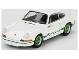 Porsche 911 Carrera RS 2.7 Grand Prix White w/Green Livery (LHD) 1