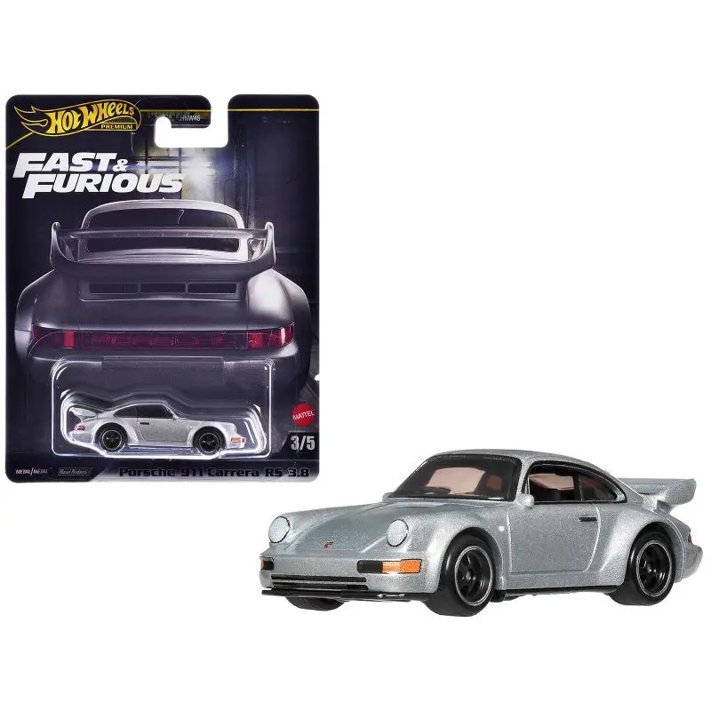 Porsche 911 Carrera RS 3.8 Silver Metallic "The Fast and the Furious