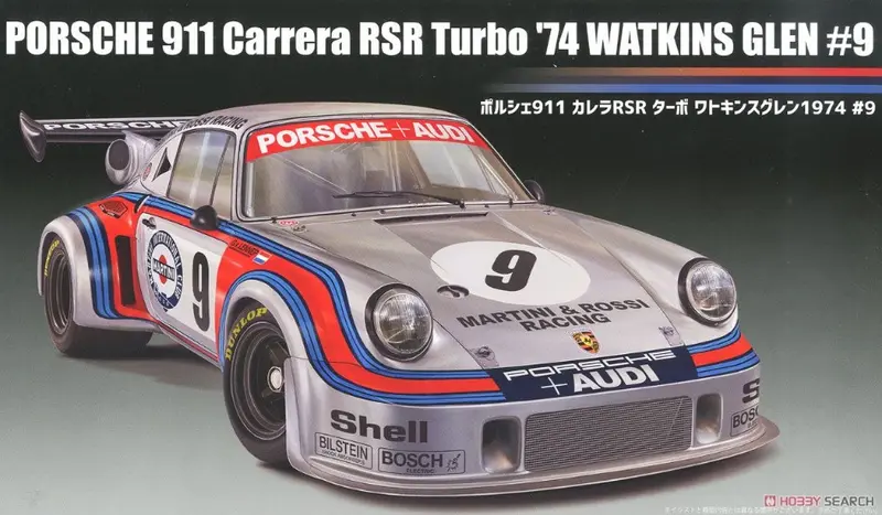 PORSCHE 911 CARRERA RSR TURBO N.9 WATKINS GLEN 1974 MARTINI KIT 1