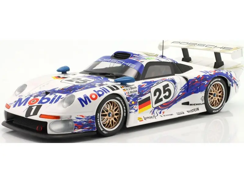 Porsche 911 GT1 #25 2nd 24H Le Mans 1996 Stuck/Boutsen/Wollek 1