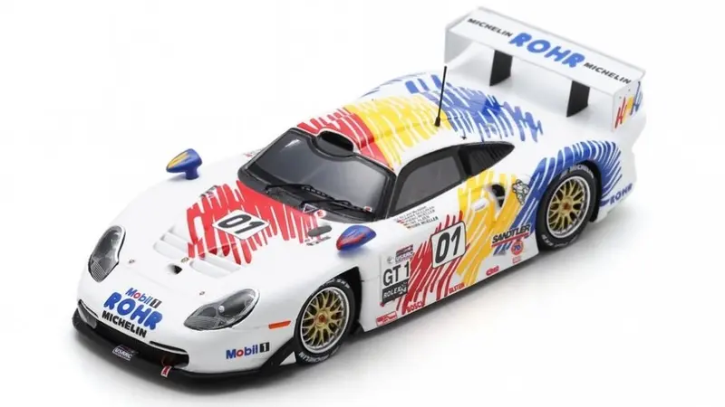 PORSCHE 911 GT1 EVO N.01 2nd 24H DAYT.1998 MCNISH-SULL.MULL.ALZ.MULL1