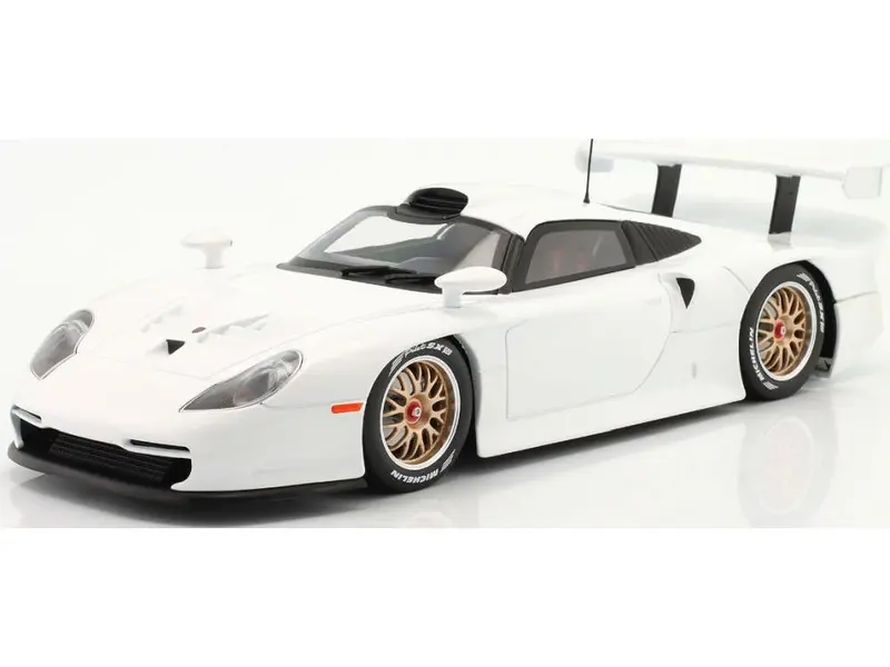 Porsche 911 GT1 Street Version Plain Body Edition 1997 White 1