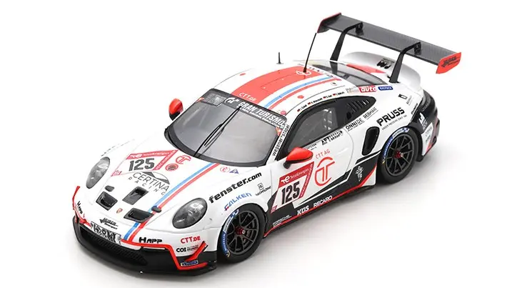 PORSCHE 911 GT3 CUP N.125 24 H NURBURGRING 2022 SCHELL-AUST-BOLLRATH - Spark Model - SG855