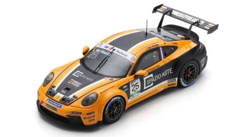 PORSCHE 911 GT3 CUP N.25 CARRERA ITALIA CHAMPION 2023 L.T.VOORDE 1