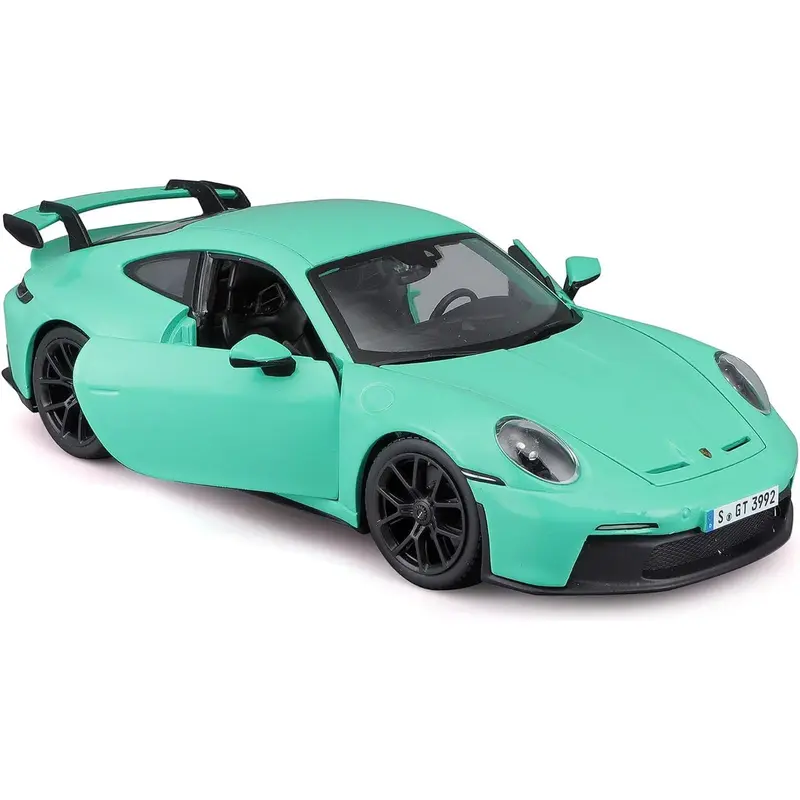 Porsche 911 GT3 Light Green 1/24 Diecast Model Car by Bburago