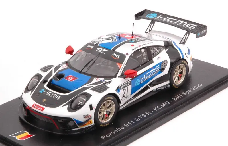 PORSCHE 911 GT3 N.21 24 H SPA 2020 BURDON-IMPERATORI-LIBERATI 1