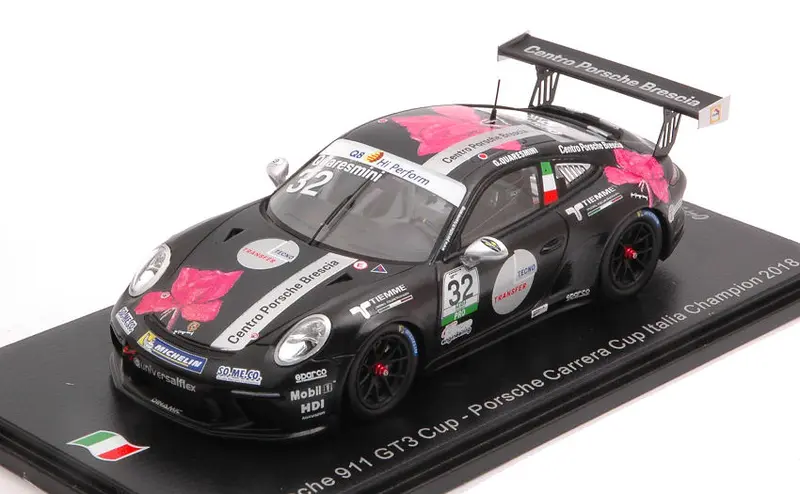PORSCHE 911 GT3 N.32 CARRERA CUP ITALIA CHAMPION 2018 G.QUARESMINI 1
