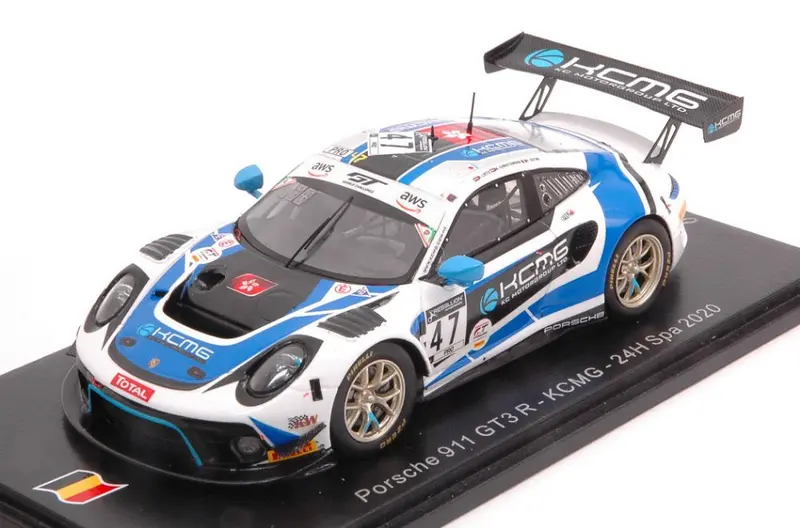 PORSCHE 911 GT3 N.47 24 H SPA 2020 LIETZ-CHRISTENSEN-ESTRE 1