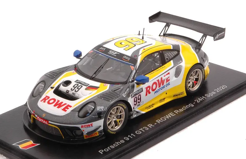 PORSCHE 911 GT3 N.99 24 H SPA 2020 BACHLER-WERNER-ANDLAUER 1