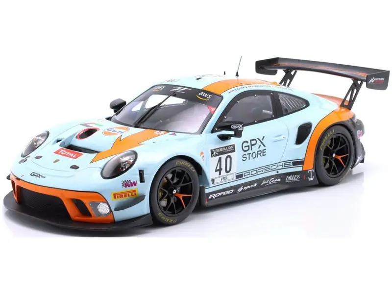 Porsche 911 GT3 R #40 Gulf GPX 24H Spa 2020 Deletraz/Dumas/Preining 1